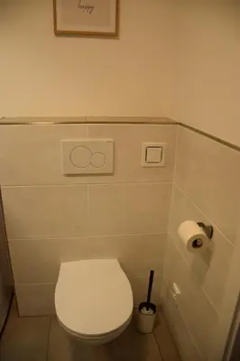 Ein Badezimmer in der Unterkunft Lenau Apartment