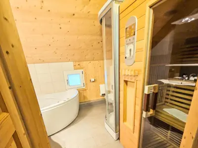 Ein Badezimmer in der Unterkunft Kreischberg 14b