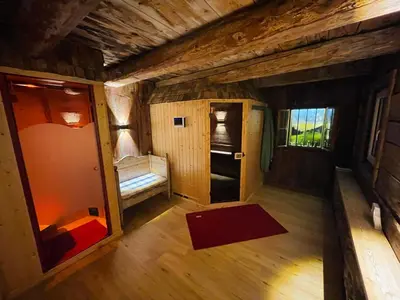 Ein Bett oder Betten in einem Zimmer der Unterkunft Arlerhof