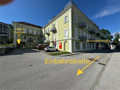 Die Umgebung um die Ferienwohnung