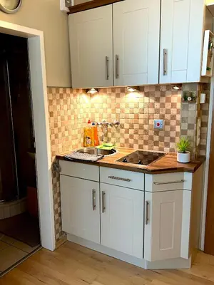 Küche/Küchenzeile in der Unterkunft Apartment Schladming mit Sauna und Pool