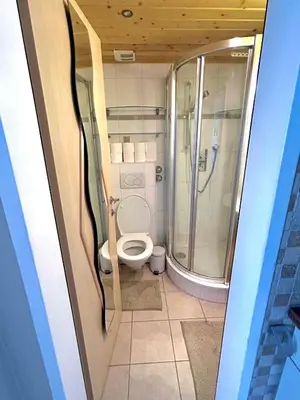 Ein Badezimmer in der Unterkunft Apartment Schladming mit Sauna und Pool
