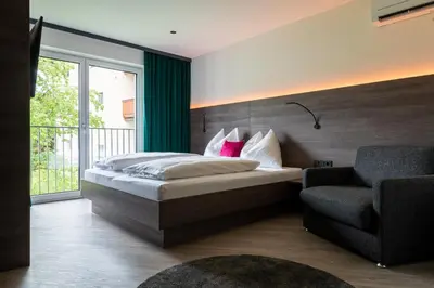 Ein Bett oder Betten in einem Zimmer der Unterkunft Freiraum 9 Living Apartment