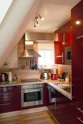 Küche/Küchenzeile in der Unterkunft Appartement Intermezzo
