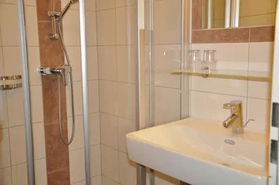 Ein Badezimmer in der Unterkunft Haus Voithofer