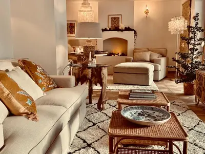 Ein Sitzbereich in der Unterkunft SEIN Boutique Suites - ADULTS ONLY