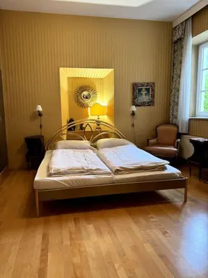 Ein Bett oder Betten in einem Zimmer der Unterkunft Apartment Sissi
