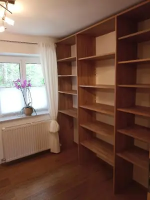 Die Bibliothek in der Ferienwohnung