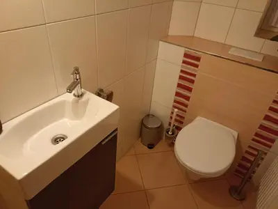 Ein Badezimmer in der Unterkunft Ferienwohnung Mayrhofer