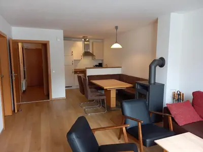 Küche/Küchenzeile in der Unterkunft Haus Aineckblick, Liftstrasse 250, Top 3