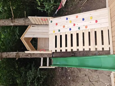 Ein Kinderspielbereich in der Unterkunft Studio The Green Studio by Interhome