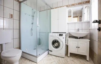 Ein Badezimmer in der Unterkunft Ferienhaus In Mariahof