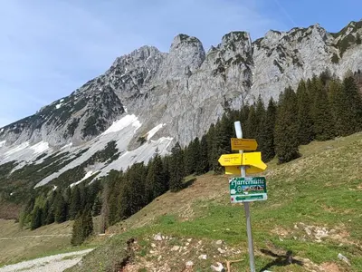 Naturlandschaft in der Nähe der Ferienwohnung