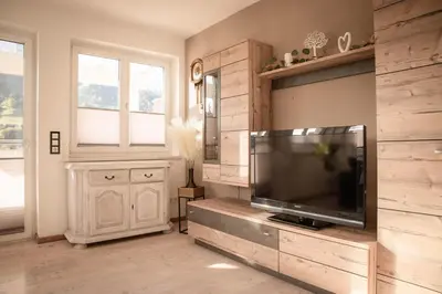 Küche/Küchenzeile in der Unterkunft Appartement Franz