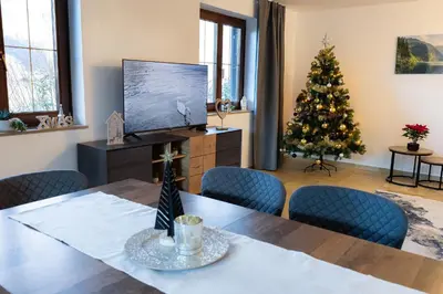 TV/Unterhaltungsangebot in der Unterkunft Jubiläum Apartment