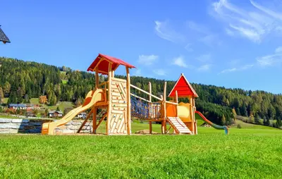 Ein Kinderspielbereich in der Unterkunft Ferienwohnung - Weißpriach