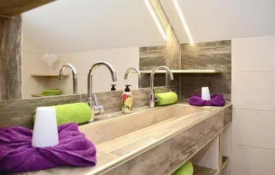 Küche/Küchenzeile in der Unterkunft Chalet In Mariapfarr