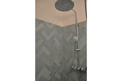 Ein Badezimmer in der Unterkunft Apartment Austria 206 am Traunsee, Gmunden