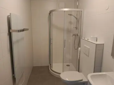 Ein Badezimmer in der Unterkunft Apartment Attergautraum 2