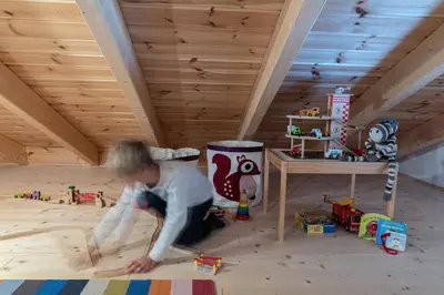 Grundriss der Unterkunft Hütte am Wald