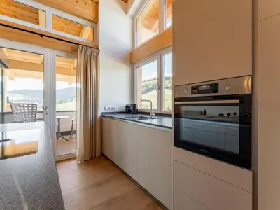 Küche/Küchenzeile in der Unterkunft Grebenzen Lodge 51