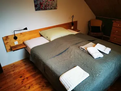 Ein Bett oder Betten in einem Zimmer der Unterkunft Haus Sonnblick