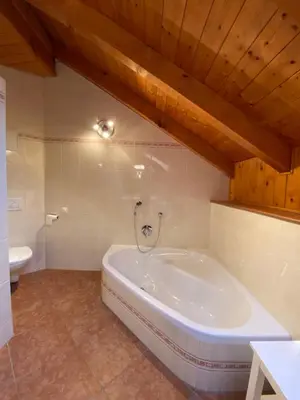 Ein Badezimmer in der Unterkunft Ferienwohnung Attwengerhof