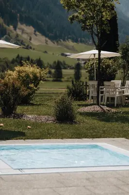 Der Swimmingpool an oder in der Nähe von Hubertus - Das Landhaus