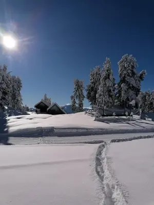 Stoderhütte im Winter