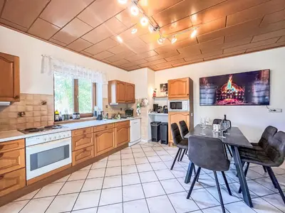 Küche/Küchenzeile in der Unterkunft Holiday Home LuxuSölk-5 by Interhome