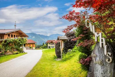 Naturlandschaft in der Nähe des Chalets