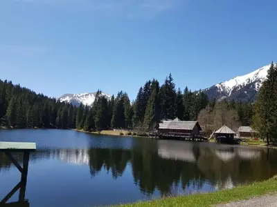 Naturlandschaft in der Nähe des Ferienhauses