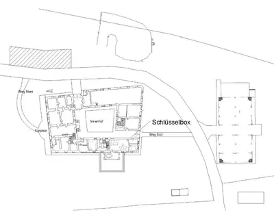 Grundriss der Unterkunft Historischer Gutshof, Bogensportzentrum Kremstal