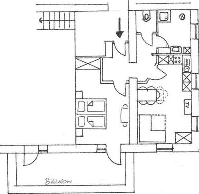 Grundriss der Unterkunft Haus Prodinger
