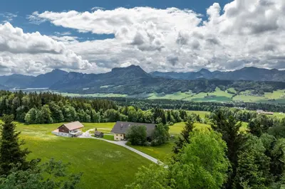 Naturlandschaft in der Nähe der Ferienwohnung