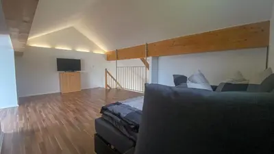 TV/Unterhaltungsangebot in der Unterkunft Ferienwohnung Scheierlweg