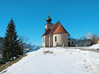 Naturlandschaft in der Nähe des Chalets