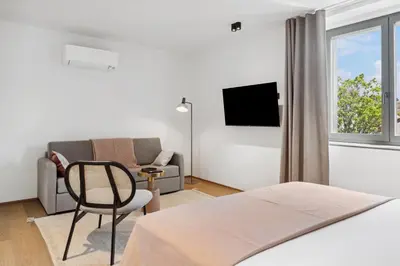 TV/Unterhaltungsangebot in der Unterkunft Limehome Bad Hall Hauptplatz