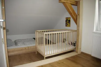 Ein Bett oder Betten in einem Zimmer der Unterkunft Chalet Gamsjäger