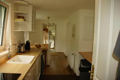 Küche/Küchenzeile in der Unterkunft Chalet Gamsjäger