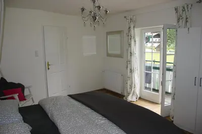 Ein Bett oder Betten in einem Zimmer der Unterkunft Chalet Gamsjäger