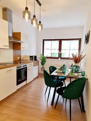 Küche/Küchenzeile in der Unterkunft Apartment Crema