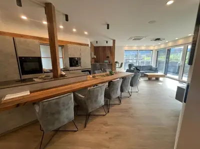 Küche/Küchenzeile in der Unterkunft Penthouse Lorenzerhof