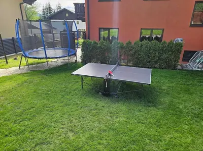 Tischtennis in der Unterkunft Apartment Berg und Bach - Lakes 5min, Salzburg 20min oder in der Nähe
