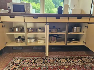 Küche/Küchenzeile in der Unterkunft Apartment Berg und Bach - Lakes 5min, Salzburg 20min