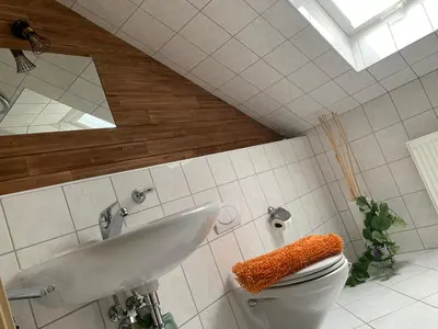 Ein Badezimmer in der Unterkunft Appartement Kammblick
