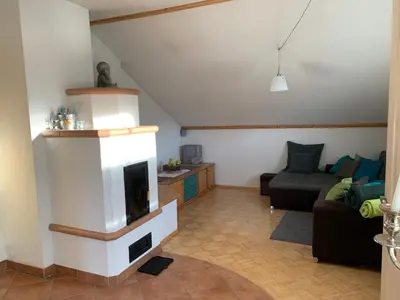 Küche/Küchenzeile in der Unterkunft Appartement Kammblick