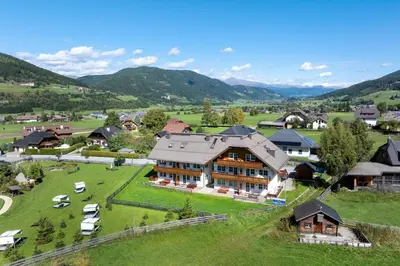 Naturlandschaft in der Nähe des Ferienhauses
