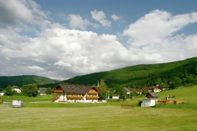 Naturlandschaft in der Nähe des Ferienhauses