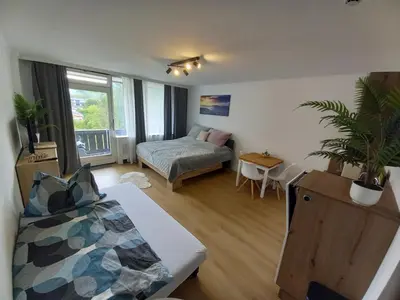 Ein Bett oder Betten in einem Zimmer der Unterkunft Apartment Auszeit Strobl